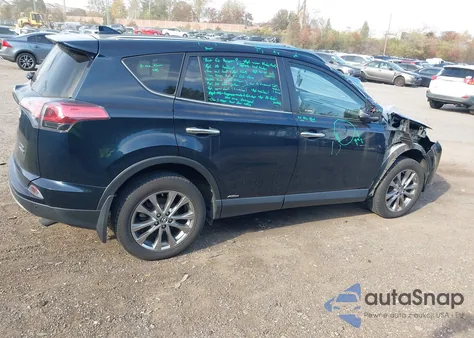 2018 Toyota Rav4 Hybrid Limited z USA, uszkodzony, nr VIN JTMDJREVXJD256308